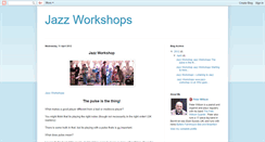 Desktop Screenshot of jazzworkshops.blogspot.com