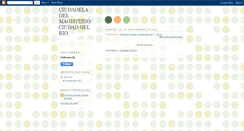 Desktop Screenshot of ciudadeladelmagisteriociudaddelrio.blogspot.com