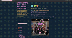 Desktop Screenshot of ladeezpop.blogspot.com