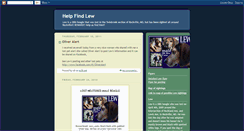 Desktop Screenshot of findlew.blogspot.com