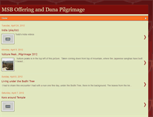Tablet Screenshot of msbpilgrimage.blogspot.com