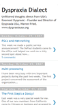 Mobile Screenshot of dyspraxiausa.blogspot.com
