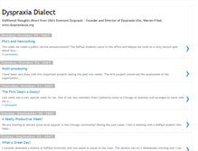 Tablet Screenshot of dyspraxiausa.blogspot.com
