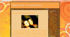 Desktop Screenshot of blogbaulderecuerdos.blogspot.com