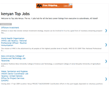 Tablet Screenshot of kenyantopjobs.blogspot.com