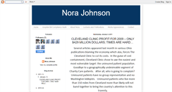 Desktop Screenshot of norakjohnson.blogspot.com