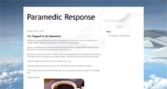 Desktop Screenshot of paramedicresponse.blogspot.com