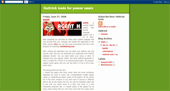 Desktop Screenshot of hattrick101.blogspot.com