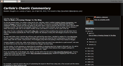 Desktop Screenshot of jecarlisle.blogspot.com