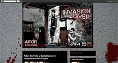 Desktop Screenshot of invasion-zombie.blogspot.com