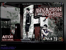 Tablet Screenshot of invasion-zombie.blogspot.com