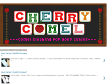 Tablet Screenshot of cherrycomel.blogspot.com