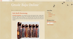 Desktop Screenshot of grosirbajuonlinemu.blogspot.com