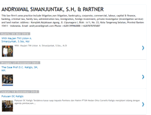 Tablet Screenshot of andryawal.blogspot.com