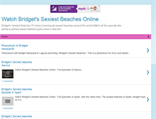 Tablet Screenshot of bridgetssexybeaches.blogspot.com