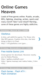 Mobile Screenshot of online-games-heaven.blogspot.com