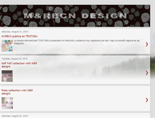 Tablet Screenshot of myrbcndesign.blogspot.com
