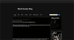 Desktop Screenshot of blacksundaybrand.blogspot.com