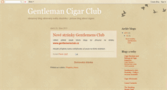Desktop Screenshot of gentlemancigars.blogspot.com