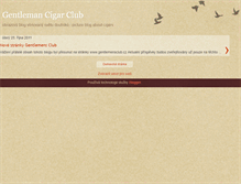 Tablet Screenshot of gentlemancigars.blogspot.com