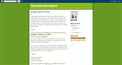 Desktop Screenshot of operation-snowglobe.blogspot.com