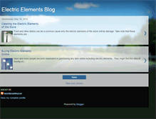 Tablet Screenshot of electricelementsblog.blogspot.com
