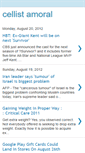 Mobile Screenshot of cellist-amoral.blogspot.com