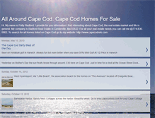 Tablet Screenshot of capecodma.blogspot.com