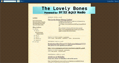 Desktop Screenshot of lovelybonesmovie.blogspot.com