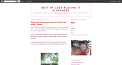 Desktop Screenshot of bestofluckplacingitelsewhere.blogspot.com