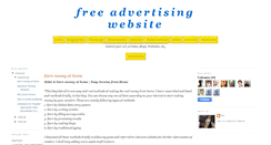 Desktop Screenshot of advertise-website-for-free.blogspot.com