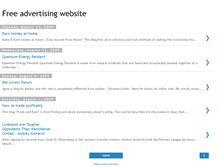 Tablet Screenshot of advertise-website-for-free.blogspot.com