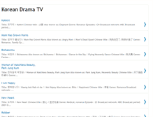 Tablet Screenshot of korean-drama-tv.blogspot.com