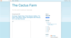 Desktop Screenshot of cactusfarm.blogspot.com