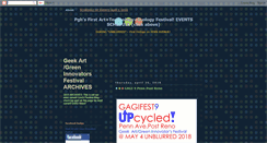 Desktop Screenshot of gagifestival.blogspot.com
