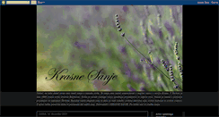 Desktop Screenshot of krasne-sanje.blogspot.com