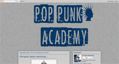 Desktop Screenshot of poppunkacademy.blogspot.com