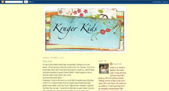 Desktop Screenshot of krugerkids.blogspot.com