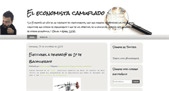 Desktop Screenshot of eleconomistacamuflado.blogspot.com