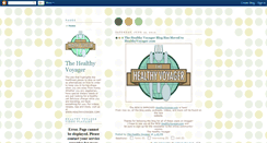 Desktop Screenshot of healthyvoyager.blogspot.com