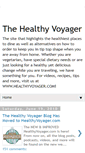 Mobile Screenshot of healthyvoyager.blogspot.com
