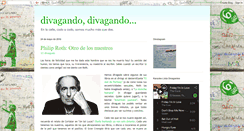 Desktop Screenshot of divagandodivagando.blogspot.com