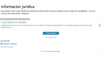 Tablet Screenshot of juridicaconcepto.blogspot.com