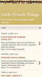 Mobile Screenshot of littlefrenchthings.blogspot.com