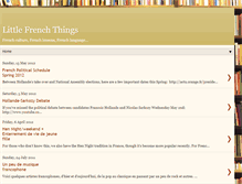 Tablet Screenshot of littlefrenchthings.blogspot.com