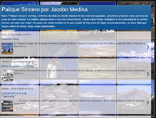 Tablet Screenshot of paliquesincero.blogspot.com