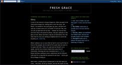 Desktop Screenshot of livingwgrace.blogspot.com