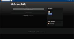 Desktop Screenshot of orfebresfad.blogspot.com