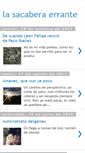 Mobile Screenshot of lasacaberaerrante.blogspot.com