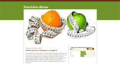 Desktop Screenshot of nutriciondietas.blogspot.com